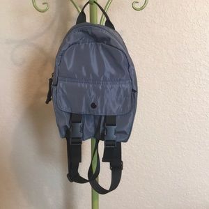 TARGET MINI BLUE NYLON BACKPACK